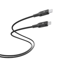 Powerology Power Sync Weave USB-C to Lightning PD 60W - Black