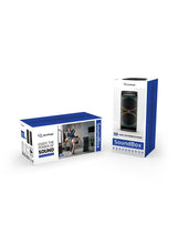 SP02 SoundBox Party Speaker including Remote Control and Wireless Microphone with High-Power Wireless Bluetooth Connection