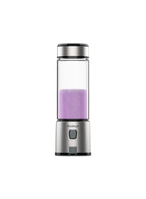 BlendMaster Portable Blender & Powerful Ice-Crushing Blades, 450ml, Safety Lock, Rechargeable Battery, Shock Resistant Glass, Self-Cleaning Functionality
