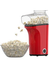 HealthyPop Popcorn Maker with Hot Air Technology, High Capacity, Measuring Cup, Oil-Free and Compact Design Healthy, Efficient Snacking Solution