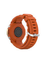 SW02 Vintage Smart Watch with Water Resistant, NFC Payment, and Sleep, Heart Rate, Pressure, and Oxygen Monitoring - Orange