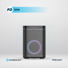 [PPBCHA37] Powerology 300W Portable Generator Integrated Hi-Fi Sound System - Black