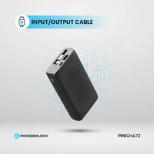 [PPBCHA72] Powerology 20000mAh Retractable Cable Power Bank - Black