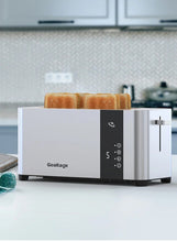 GoldenEdge Toaster & Multiple Functions, 4 Slots Toast, Smart Display, Adjustable Browning Control, Cable Storage and Easy Maintenance Functionality