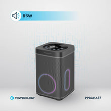 [PPBCHA37] Powerology 300W Portable Generator Integrated Hi-Fi Sound System - Black