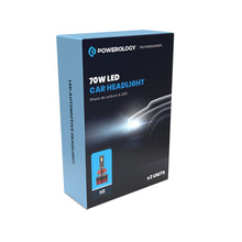 [PLDHBH1] Powerology 70W LED Car Headlight H1