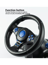 Racing Steering Wheel And Pedals, 7 In 1 180 Degrees Rotation PC Racing Wheel,Programable Dual Vibration USB Powered Racing Simulator Wheel, Enhances Your Racing Experience Compatible with Xbox one/360/PS4/PS2/PS3/PC