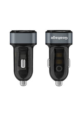 CH11 PowerDrive 48W Car Charger with Safety Protection and Dual-Port Functionality