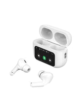 HP05 SmartTune True Wireless HeadPhones with ANC and ENC Technology, Siri and Google Voice Assistant, and Intuitive Controls - White
