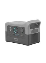 PS01 ChargeMax 700W Portable Power Station with Powerful Battery, Flash Light, LCD Display, Mobile App, Solar Recharge, and Wireless Charge Functionality