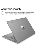 Chromebook Laptop With 14-Inch Display, Celeron Processor/4GB RAM/64GB Emmc/Intel UHD Graphics/Chrome OS English Modern Grey