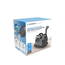 [PCRTSCGY] Powerology Powerful Spot & Stain Cleaner Hot Water & Steam Function - Black