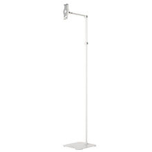 [PTBS170WH] Powerology Multi-Joint Floor Stand Metal Base Phone & Tablet - White