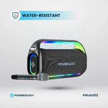 [PWLAU012] Powerology Deep Bass Party Speaker - Black