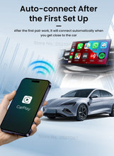 MINISE Wireless CarPlay Adapter USB-A/C for iPhone Convert Wired to Wireless Carplay Fast-Connect Plug&Play FOTA