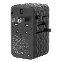 [PWCUQC042] Powerology GaN 170W Universal Charger with 4-Ports Fast Charging + Ac - Black