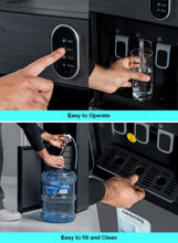 Bottom Loading Water Dispenser| Normal, Hot and Cold Function, Compressor Cooling, And 3 Taps| Cold Temperature: 4-12 Degrees Celsius; Hot Temperature: 85-95 Degrees Celsius| Perfect For Home and Office| Metallic grey, 2 Year Warranty GWD17037 Grey & Black