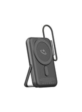 MagCharge 10000 mAh Power Bank 20W Output with Built-in USB-C Cable, Wireless Portable Charger, Fast Charging, Mini Display & Fast-Charger for iPhone 16/15 Series, AirPods, and Many More
