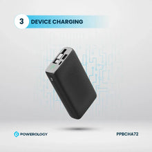 [PPBCHA72] Powerology 20000mAh Retractable Cable Power Bank - Black