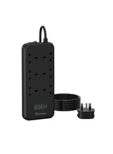 EXT02 PowerStrip Extension with On-Off Switch, Safety Protection, and Multi-Plug Functionality
