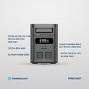 [PPBCHA37] Powerology 300W Portable Generator Integrated Hi-Fi Sound System - Black