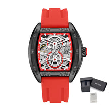 MEGIR Original Luxury Sport Watch for Men Silicone Band Automatic Mechanical Movement WristWatches Luminous Clock Reloj Hombre