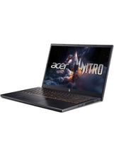 Nitro V ANV15 Gaming Laptop With 15.6-Inch Display, Core Ultra 7-240H Processor/16GB RAM/512GB SSD/6GB NVIDIA GeForce RTX 4050 Graphics Card/Windows 11 English/Arabic Obsidian Black