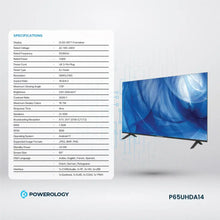 Powerology Android Smart TV 65