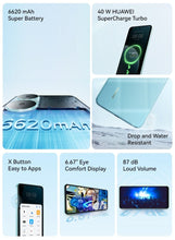 Nova Y73 Dual SIM Black 8GB RAM 256GB 4G With Free Gifts - Middle East Version