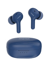 S50 Wireless Earbuds with Active Voice Assistant - 5 Hours Playtime - HiFi Stereo Sound - Bluetooth Earphones with Ultra-Low Latency - IPX5 Sweat & Splash Proof - For Exercise, Gym - Compatible with iPhone & Android (Blue)