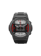 SW04 Impulse Smart Watch with Water Resistant, AMOLED Display, AOD Clock, and Sleep, Heart Rate, Pressure, and Oxygen Monitoring - Black