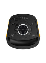 SP02 SoundBox Party Speaker including Remote Control and Wireless Microphone with High-Power Wireless Bluetooth Connection