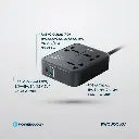Powerology Power Strip 3250W 3AC - Black