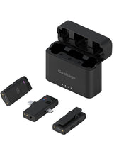 Goaltage MIC01 ClearCast Wireless Lavalier Microphone with Noise Cancellation, Automatic Pairing, Power Indicator, Magnetic Charging Case and Wide Compatibility