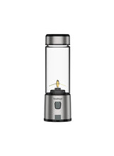 BlendMaster Portable Blender & Powerful Ice-Crushing Blades, 450ml, Safety Lock, Rechargeable Battery, Shock Resistant Glass, Self-Cleaning Functionality