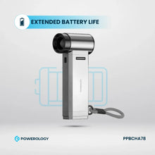 [PPBCHA78] Powerology Turbo Jet Fan & Vacuum - Silver