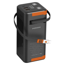 Porodo Power Boost 50000mAh Power Bank PD 20W - Black
