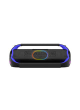 SP11 BeatBox Portable Speaker including Two Wireless Microphones with Control Panel and TWS Functionality