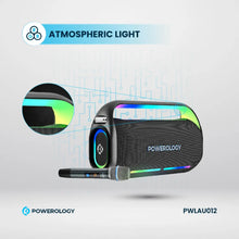 [PWLAU012] Powerology Deep Bass Party Speaker - Black