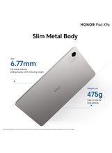 Pad X9a 11.5 Inch Grey 8GB RAM 128GB Wi-Fi With Free Protective Flip Cover - Middle East Version