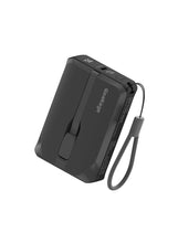ChargeMate 10K Power Bank 22W Dual Built-in Cable, Lighting & Type C Cable