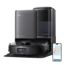 eufy E25 Omni Robot Vacuum Cleaner with Mop, HydroJet System, 20,000 Pa Turbo Powerful Suction, Zero Tangling, Corner-to-Edge Deep Cleaning and Mop Lifting, with Auto All-In-One Station