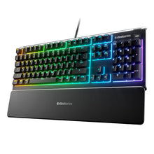 SteelSeries APEX 3 Wired Gaming Keyboard – RGB, Water-Resistant, Whisper-Quiet