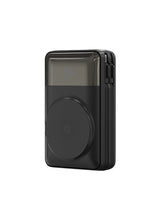 PB11 FlexCharge 20K Power Bank 22W with Built-In Cable, Power Indicator, Quick Wireless Charging, Multi-Port and Stand Functionality