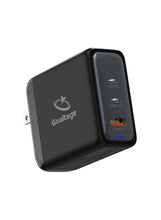 Super-Fast 100W GaN Wall Charger & Safety Protection & Multi-Port Functionality & UK, US, EU Plugf