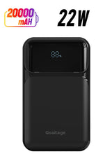 PB09 ChargeHub 20K Power Bank 22W with Built-In Cable, Power Indicator, Universal Safe Charging and Multi-Port Functionality