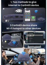 Carlinkit CarPlay AI Box Android 13 4+64GB/8+128GB TV Wireless CarPlay And Android Auto SDM6125 4G LTE Netflix YouTube Google Play IPTV FOTA