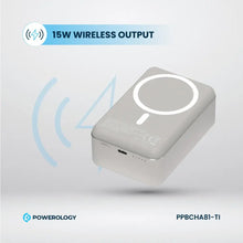 [PPBCHA81-TI] Powerology 30000mAh MagSafe Aluminum Power Bank (Titanium)