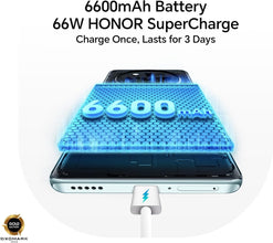 HONOR X9b 5G Smartphone – 12GB RAM + 256GB Storage, 108MP Camera, 6600mAh Battery, Drop & Water Resistant