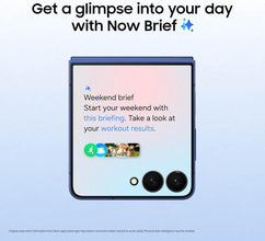 Samsung Galaxy Z Flip7 5G (2025) UAE Version – 12GB RAM, 256GB Storage, 50MP Camera, AMOLED Display, 4300mAh Battery, Blue Shadow